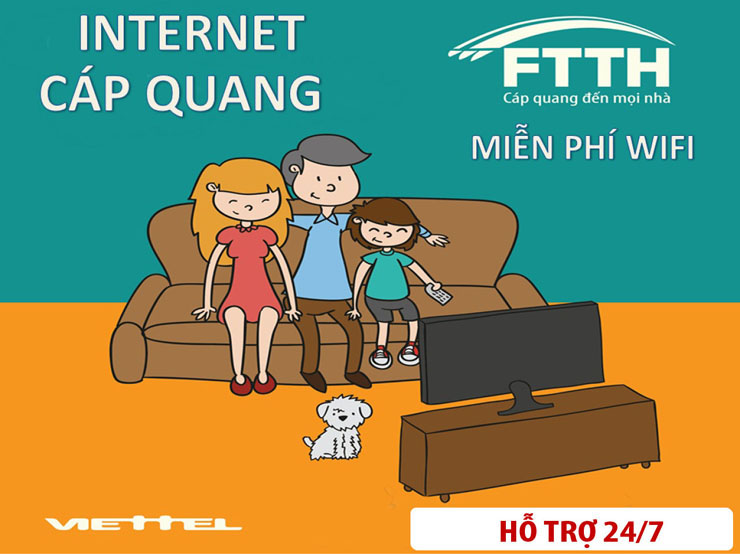 Đăng ký cáp quang viettel - Tốc độ ổn định - Siêu tiết kiệm