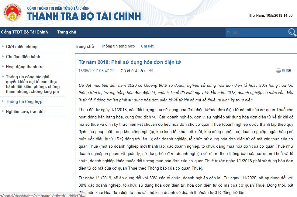 hoá đơn điện tử 
