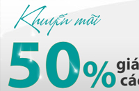 Tặng 50% thẻ nạp cho thuê bao trả trước đang hoạt động
